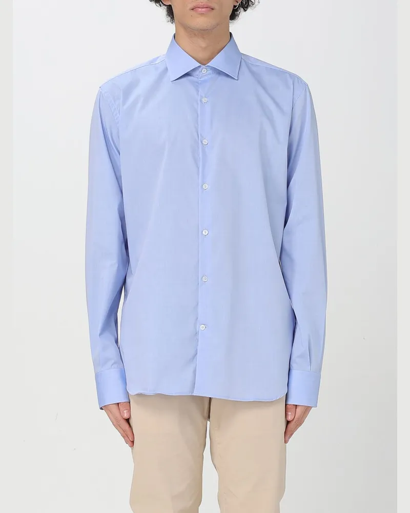 Brooksfield Hemd herren Hellblau