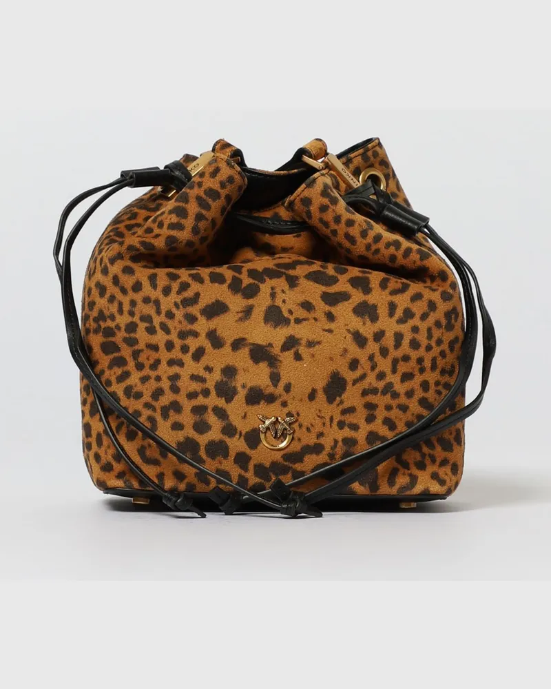 Pinko Schultertasche damen Beige
