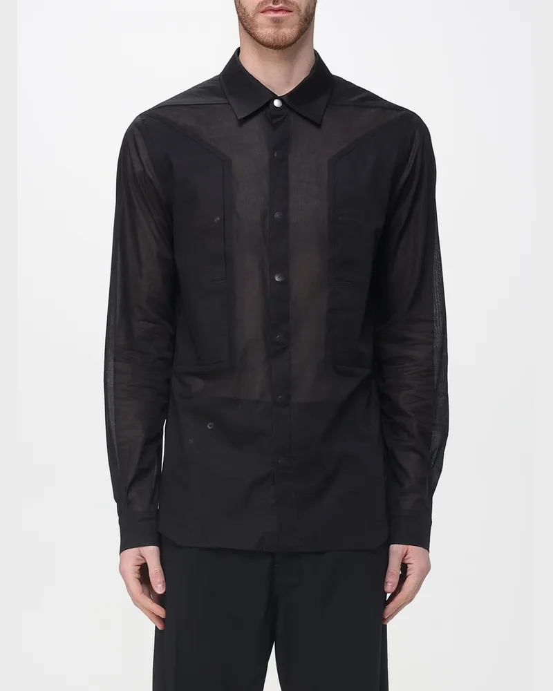 Rick Owens Hemd herren Schwarz