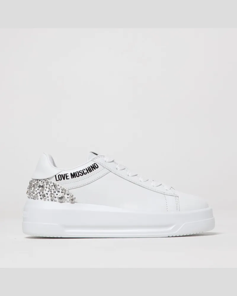 Moschino Sneakers damen Weiß