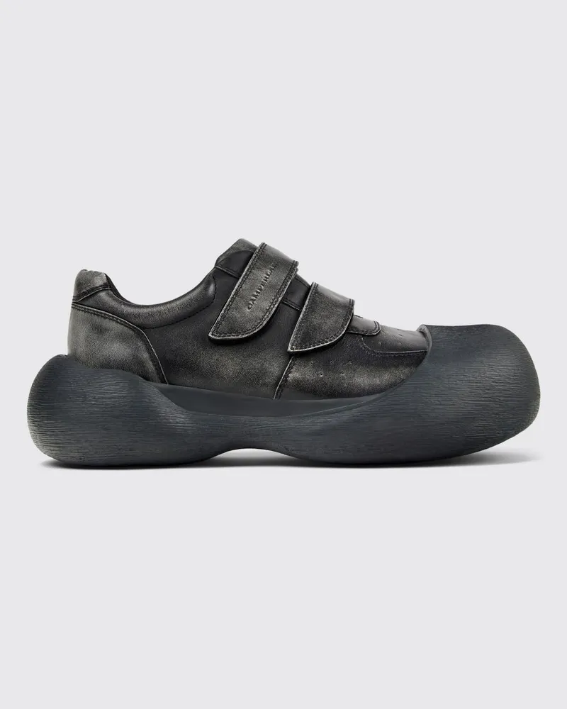 Camper Low-Top-Sneaker Caramba aus Leder mit Klettverschluss Bunt