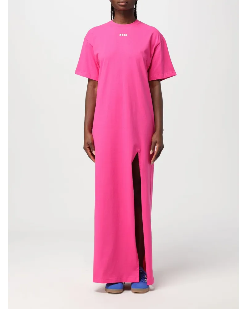 MSGM Kleid damen Fuchsia