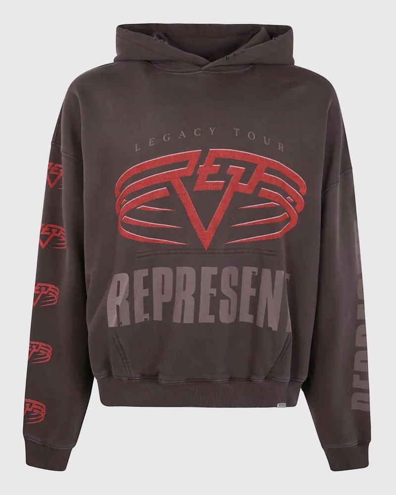 REPRESENT Sweatshirt herren Braun