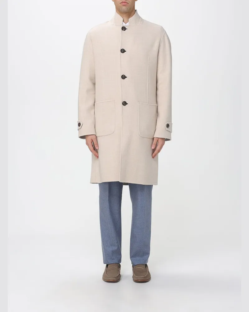 Eleventy Mantel herren Sand