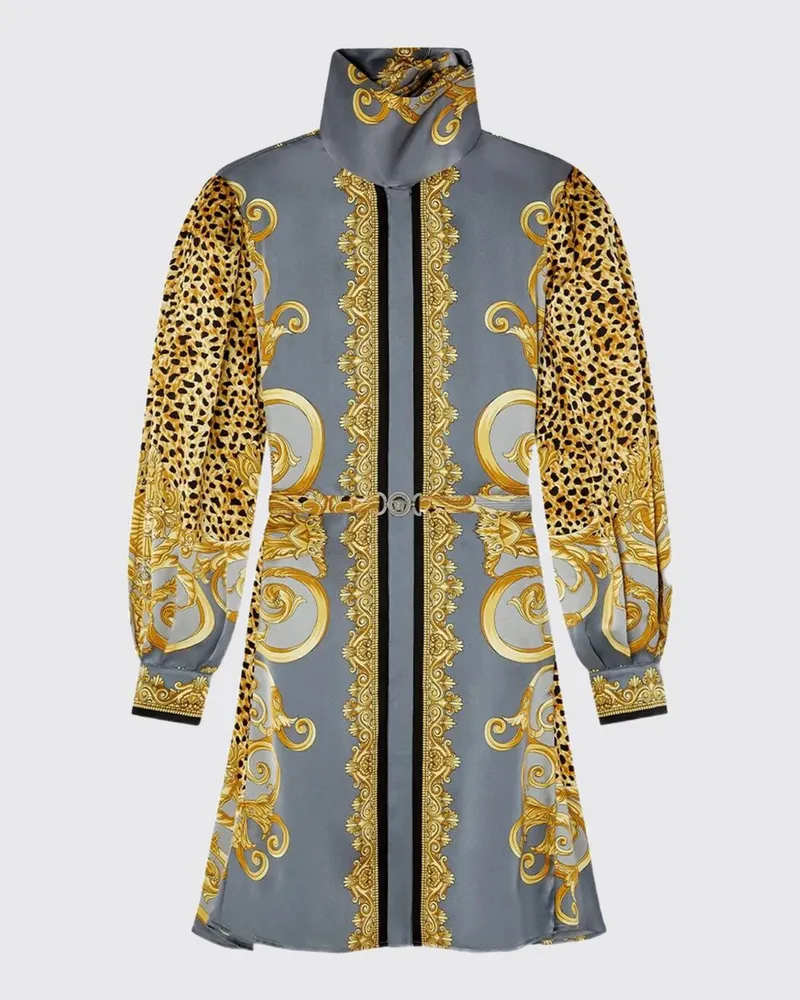 Versace Kleid damen Grau