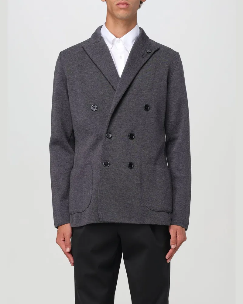 LARDINI Jacke herren Charcoal