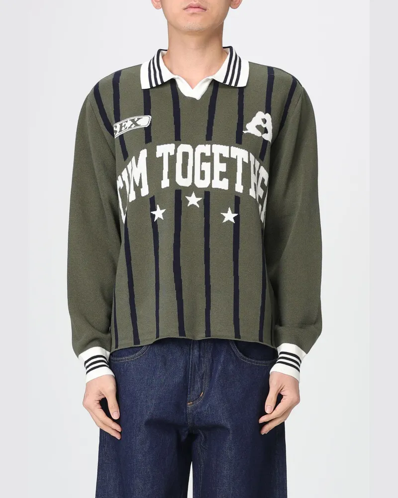 Carne Bollente Pullover herren Grün