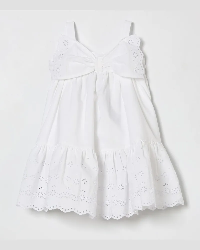 Monnalisa Kleid kinder Weiß