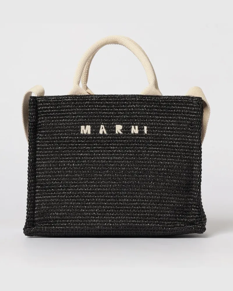 Marni Schultertasche damen Schwarz
