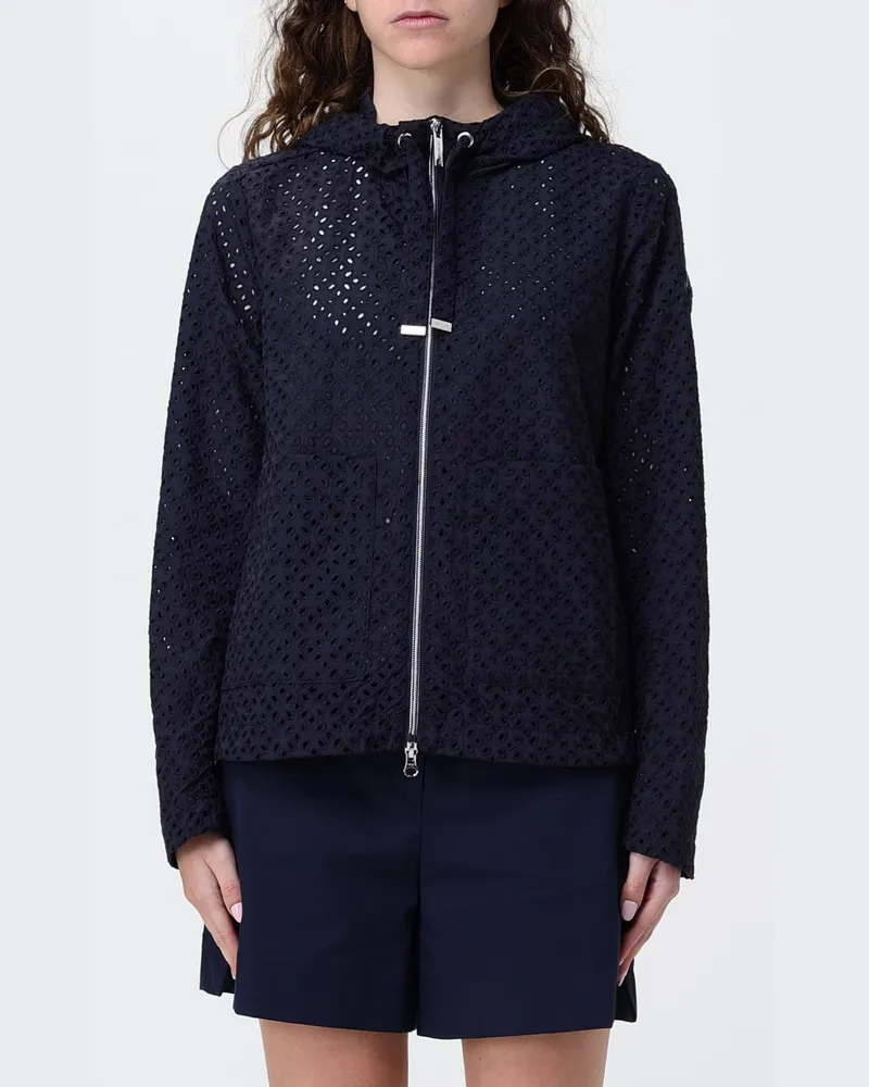Colmar Blooming Jacke aus perforiertem Stoff Blau
