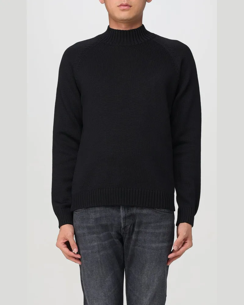 Zanone Pullover Schwarz