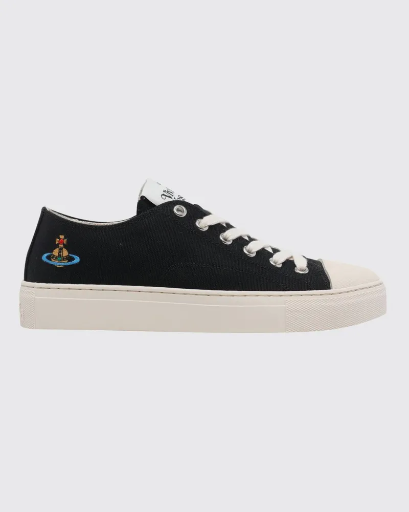 Vivienne Westwood Sneakers aus Baumwoll-Canvas Schwarz