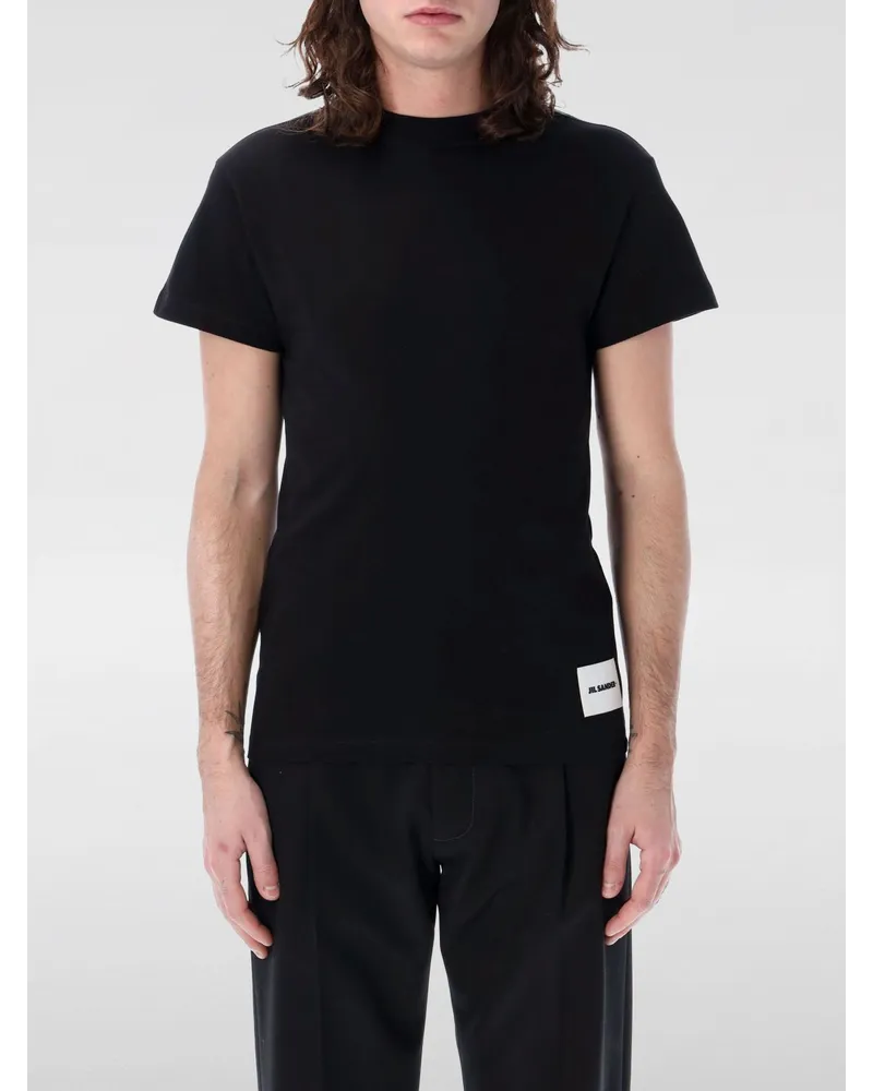 Jil Sander T-shirt herren Schwarz