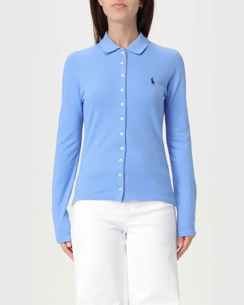 Ralph Lauren Hemdbluse damen Blau