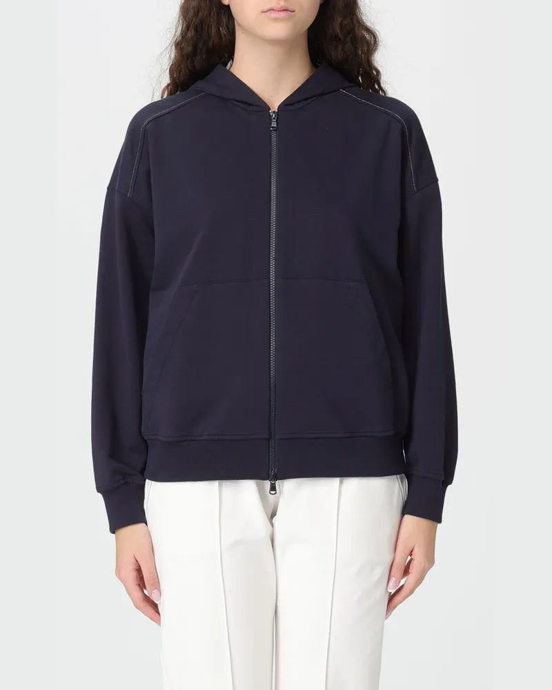 Brunello Cucinelli Sweatshirt damen Blau