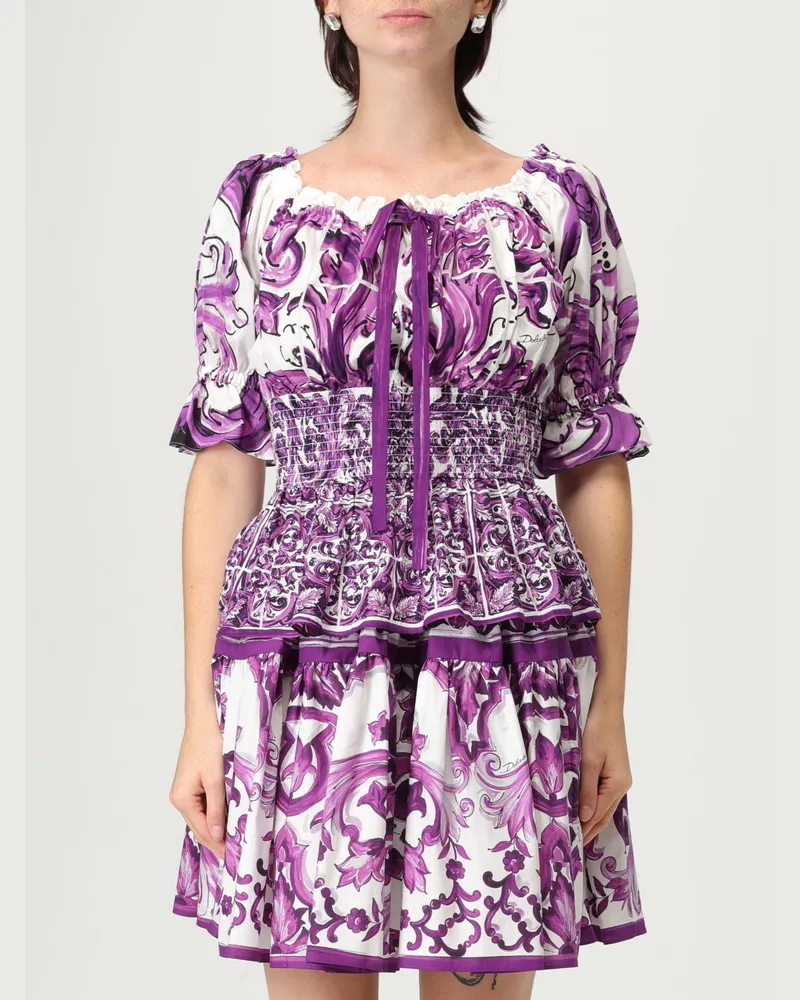 Dolce & Gabbana T-shirt damen Dolce & Gabbana Violett