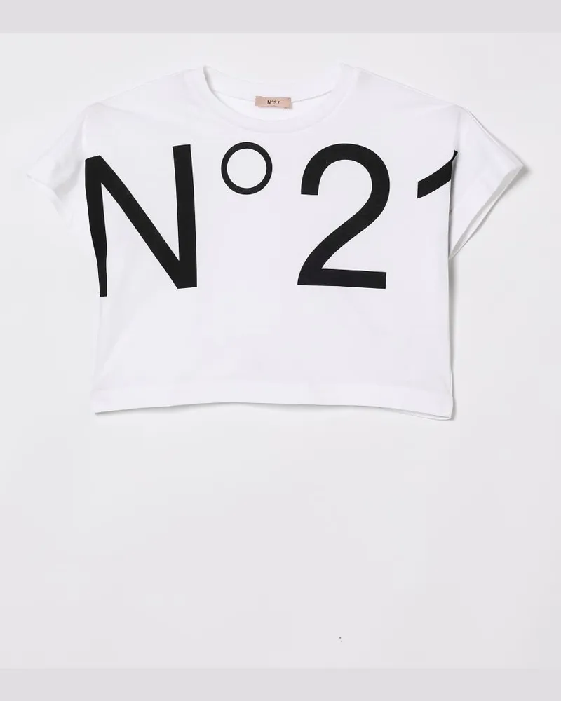 N° 21 T-shirt kinder Weiß