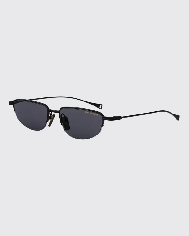 DITA Lancier DLS131-A Sonnenbrille aus Metall Schwarz