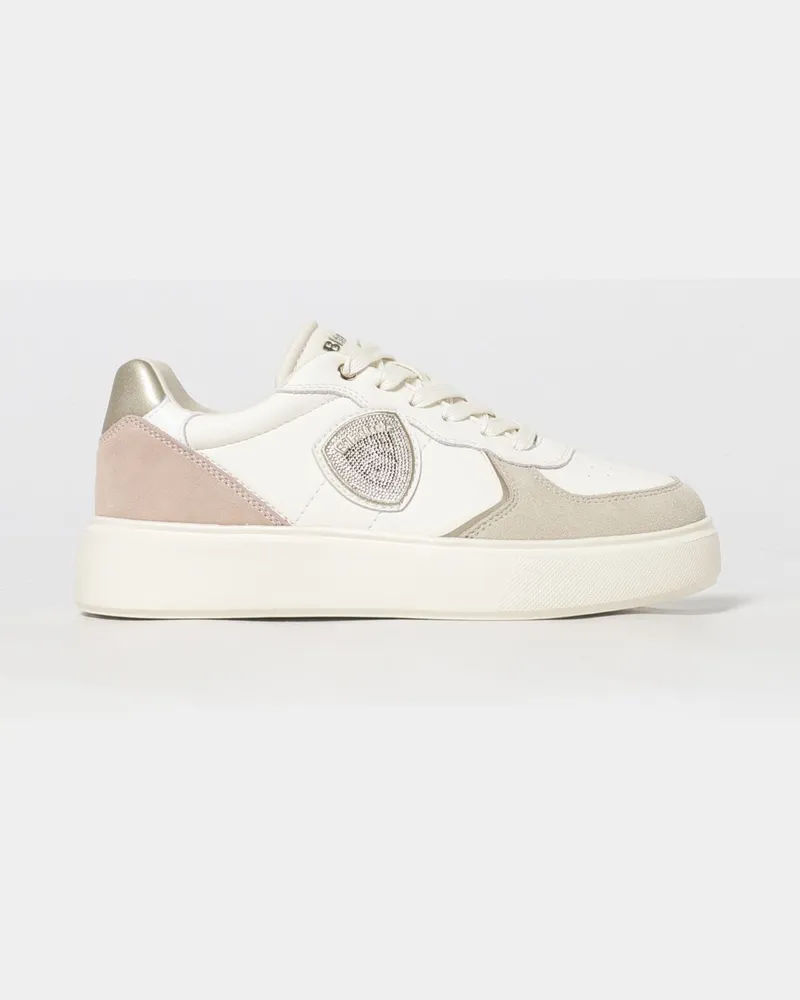 Blauer Sneakers damen Yellow