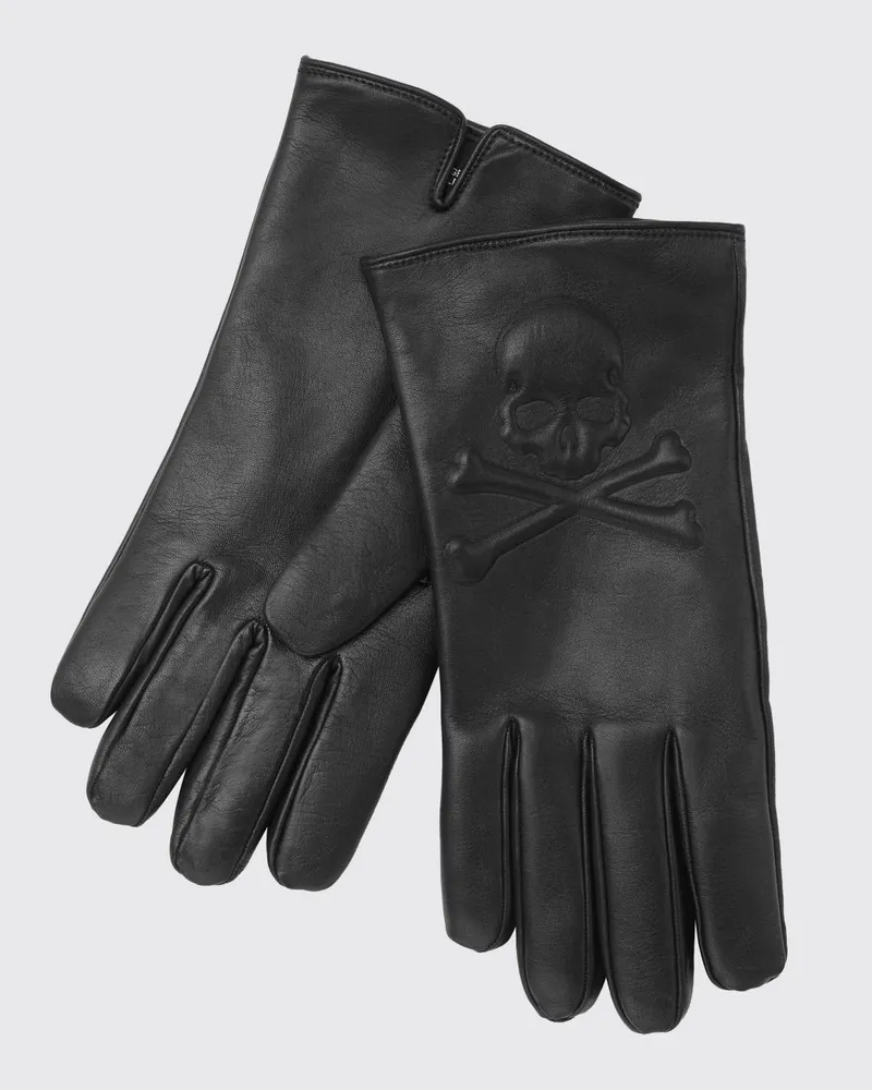 Philipp Plein Handschuhe herren Schwarz