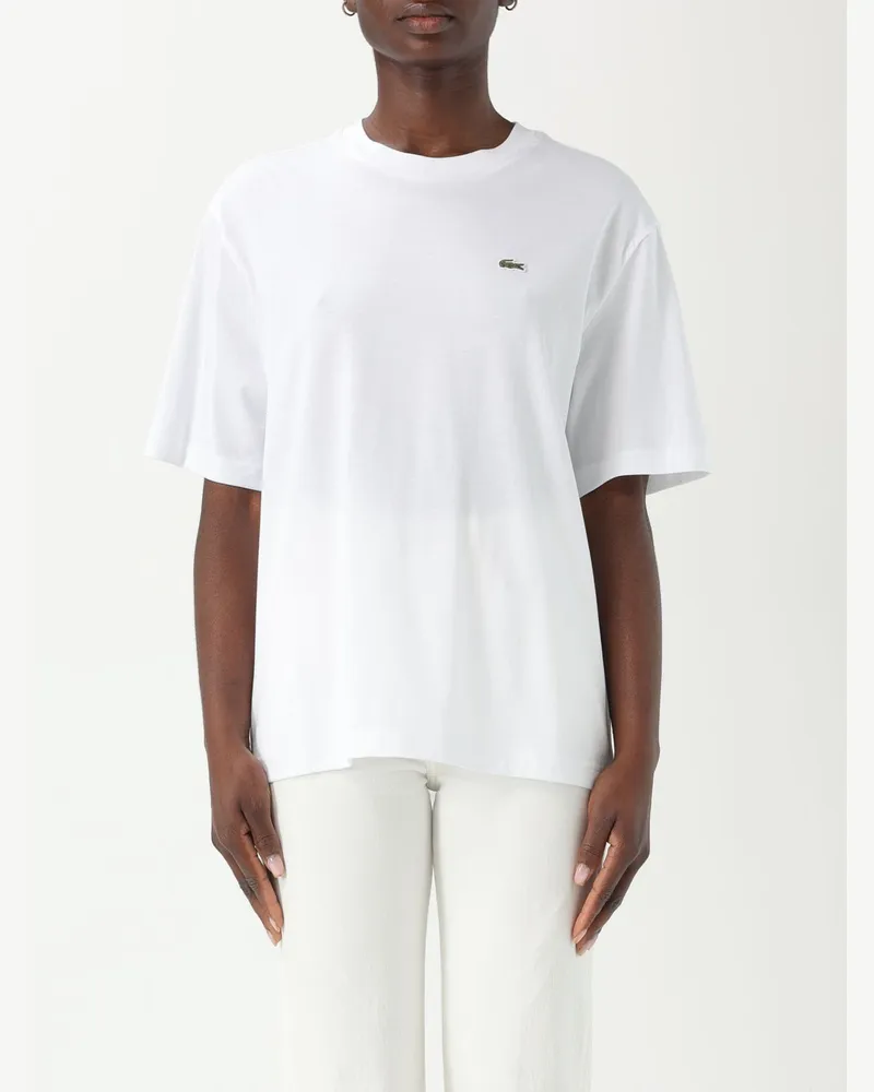 Lacoste T-shirt damen Weiß