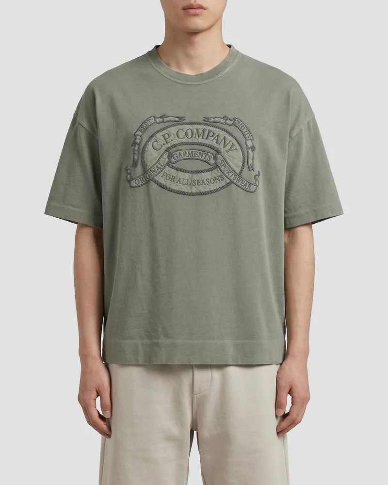 C.P. Company T-shirt herren Grau