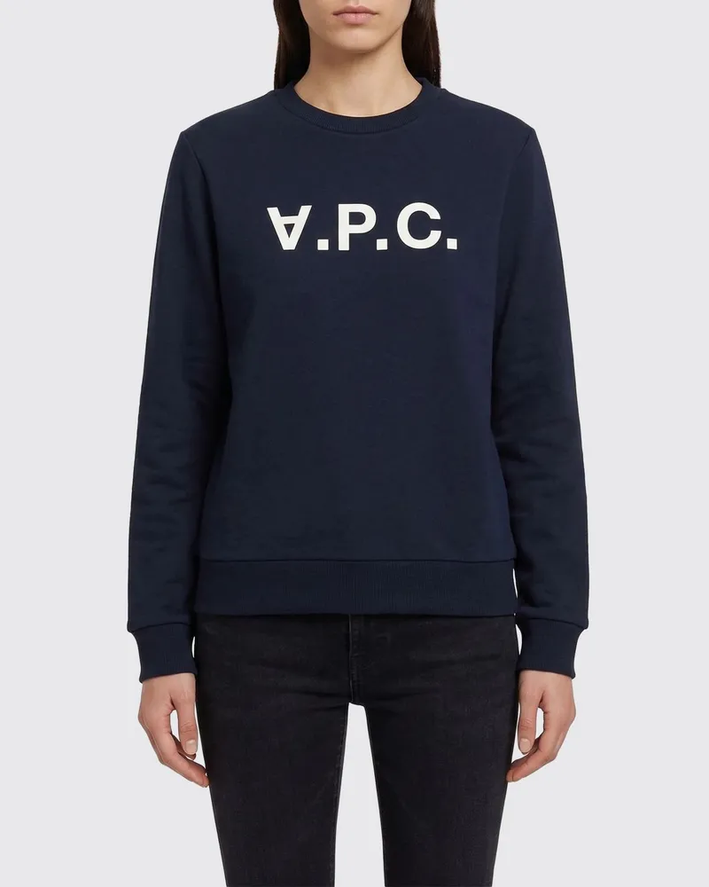 A.P.C. Sweatshirt damen Blau