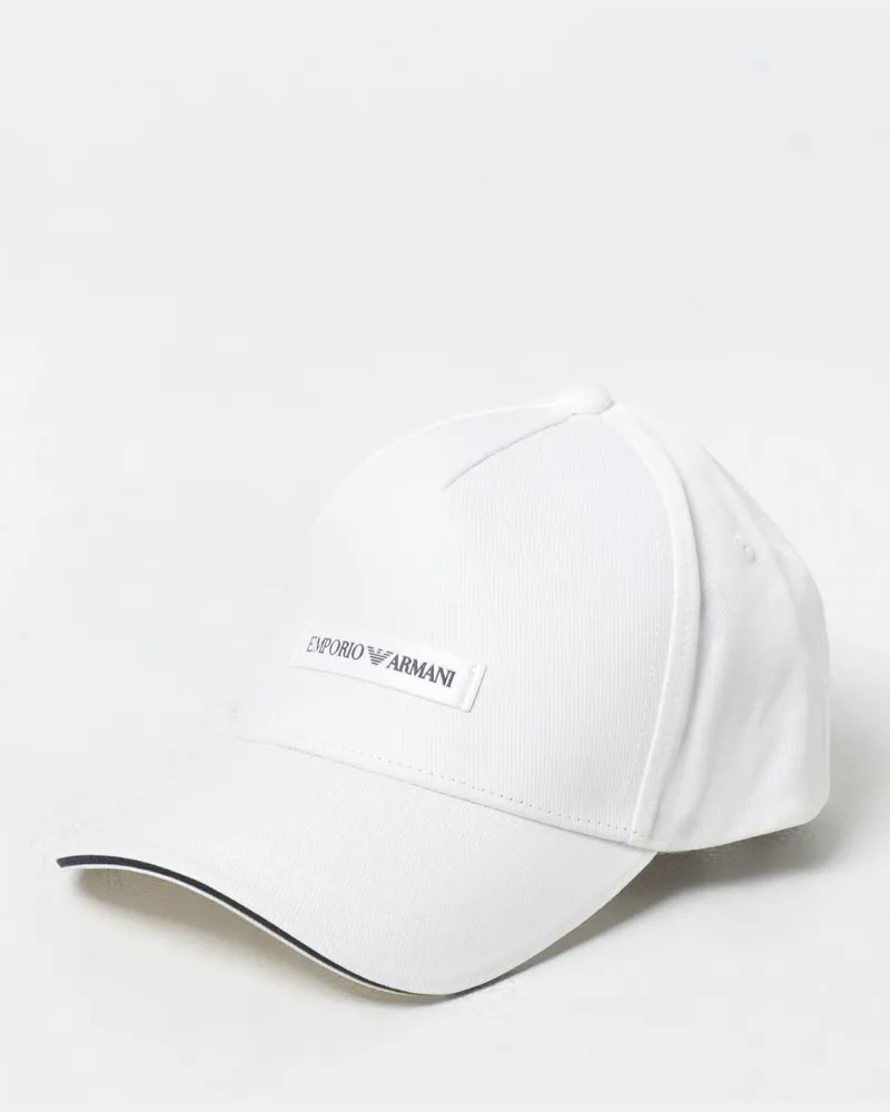 Emporio Armani Hut herren Weiß