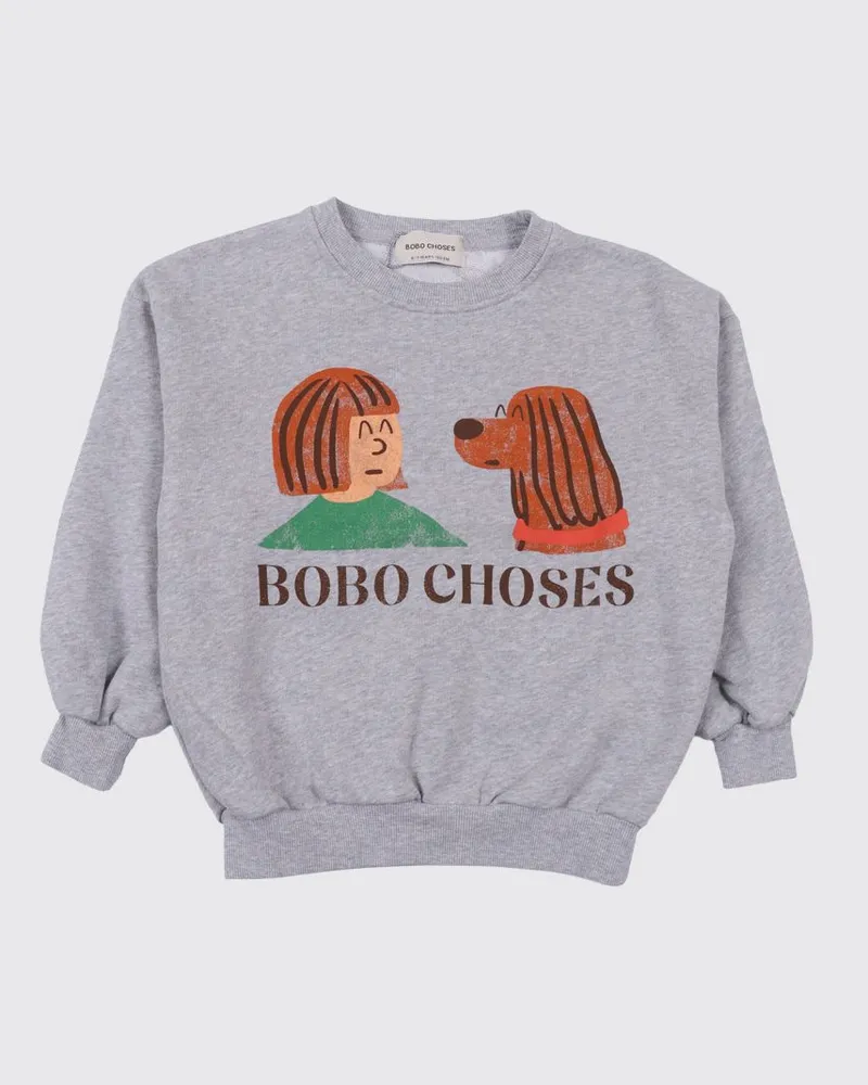 BOBO CHOSES Pullover kinder Grau