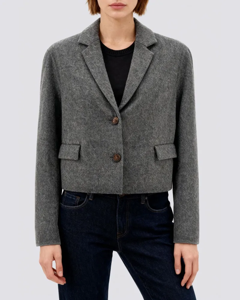 Brunello Cucinelli Jacke damen Grau
