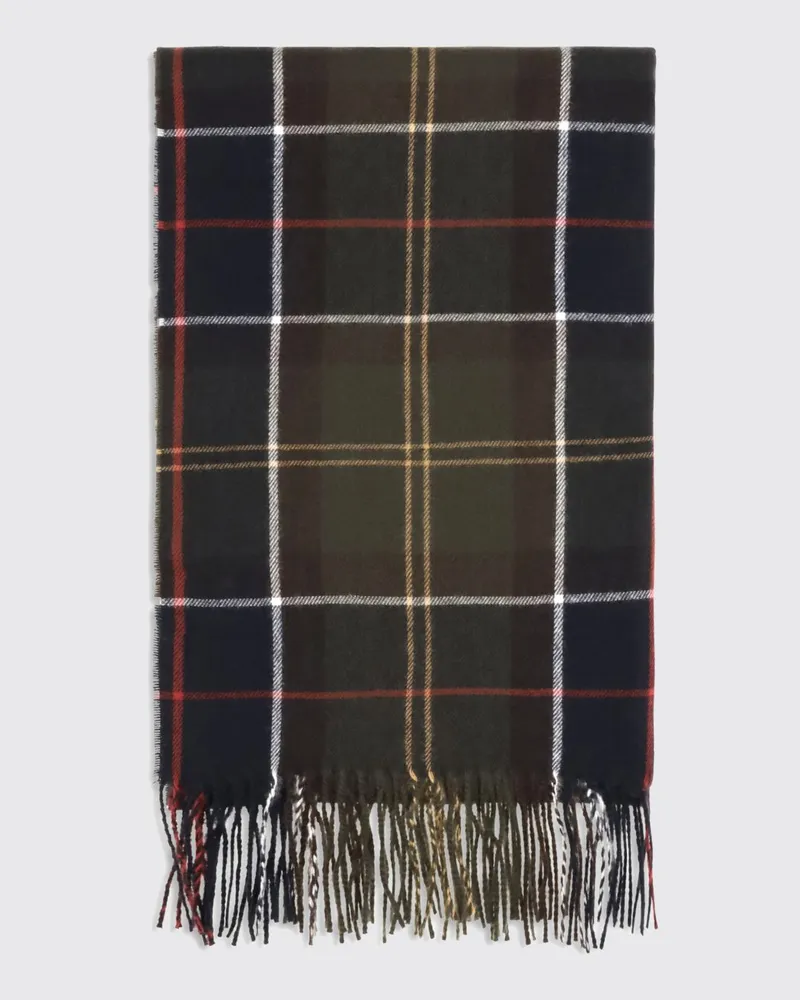 Barbour Schal damen Grün