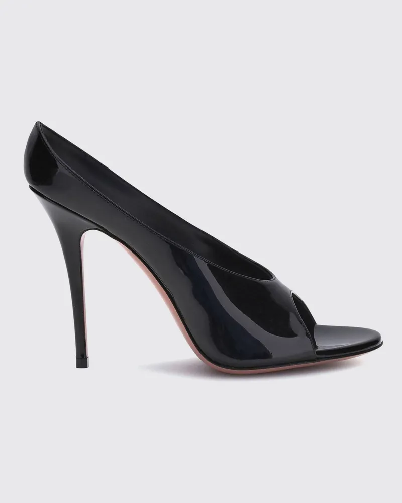 Amina Muaddi Schuhe damen Schwarz