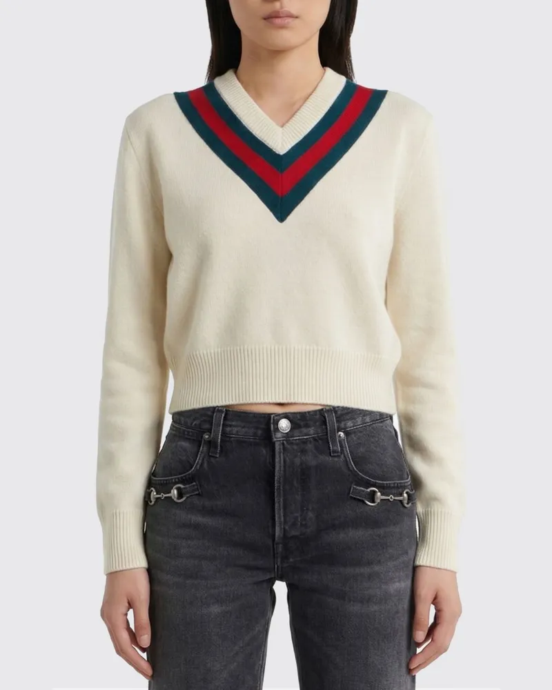 Gucci Pullover damen Weiß