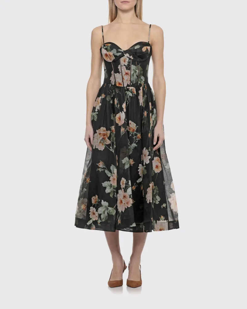 Zimmermann Kleid damen Schwarz