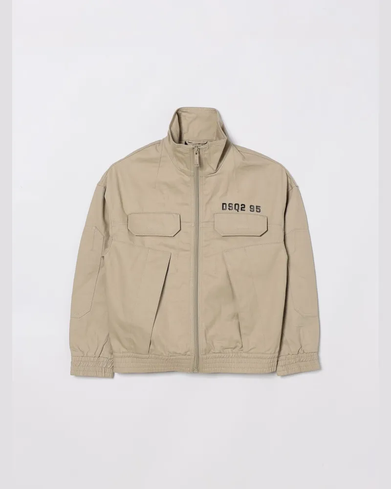 Dsquared2 Mantel kinder Beige