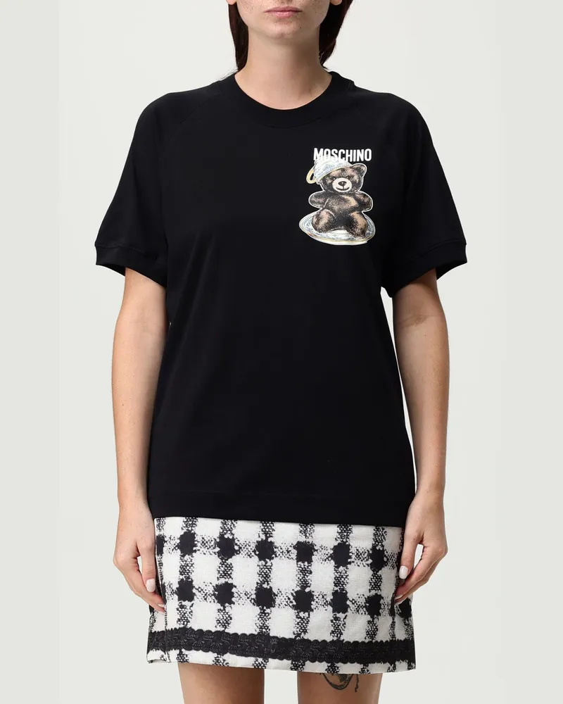 Moschino T-shirt damen Schwarz