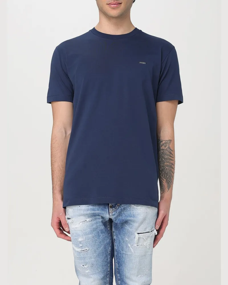Dsquared2 T-shirt herren Blau