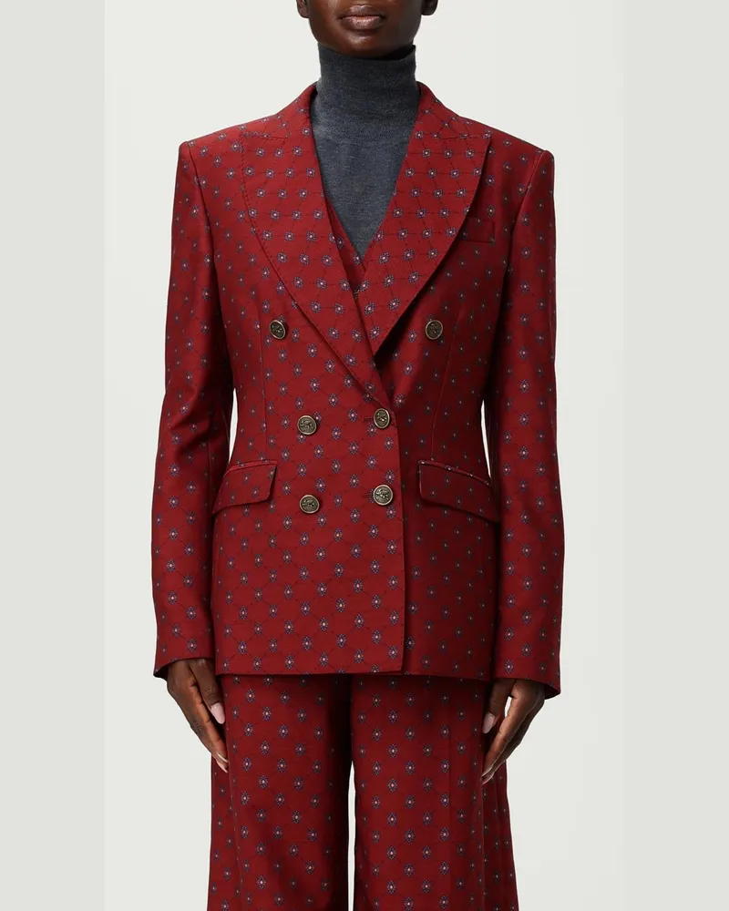 Etro Jacke damen Burgunderrot