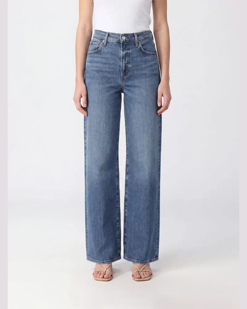 AGOLDE Hoch taillierte Palazzo-Jeans aus recyceltem Stretch-Baumwolldenim Denim