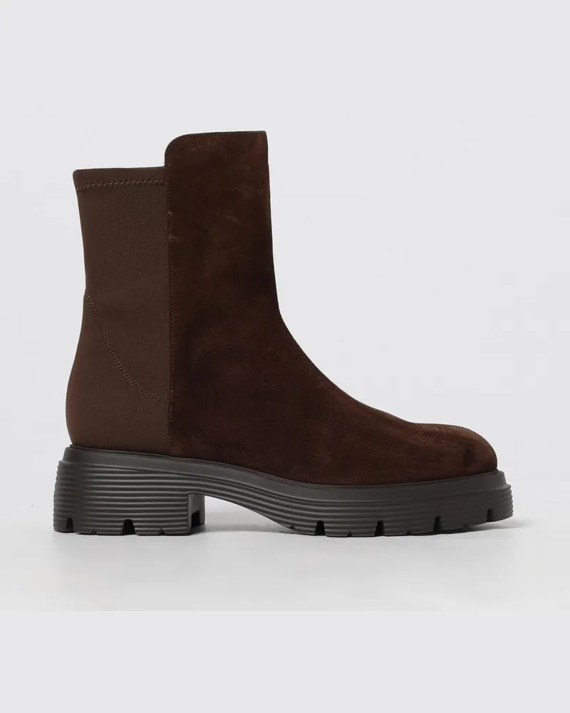 Stuart Weitzman Flache stiefeletten damen Braun