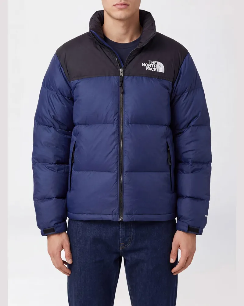 The North Face Retro Nuptse 1996 Daunenjacke aus wasserabweisendem Steppnylon Blau