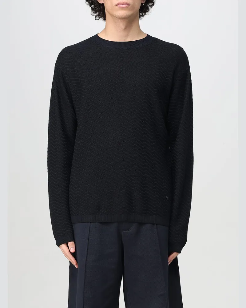 Emporio Armani Pullover herren Blau