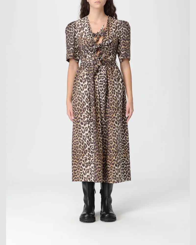 Ganni Kleid damen Braun