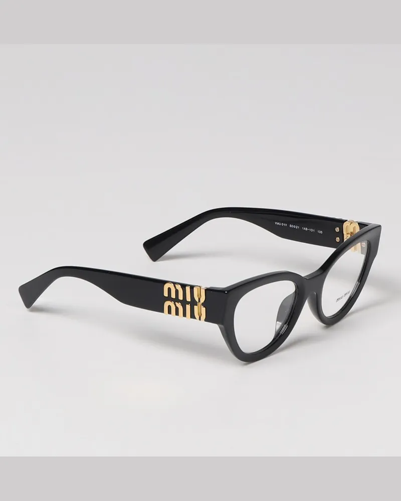 Miu Miu Brille damen Schwarz
