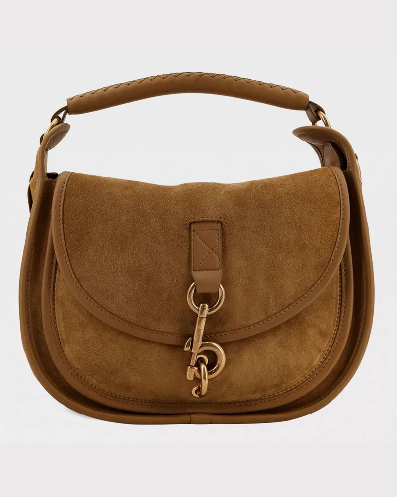 Burberry Schultertasche damen Braun