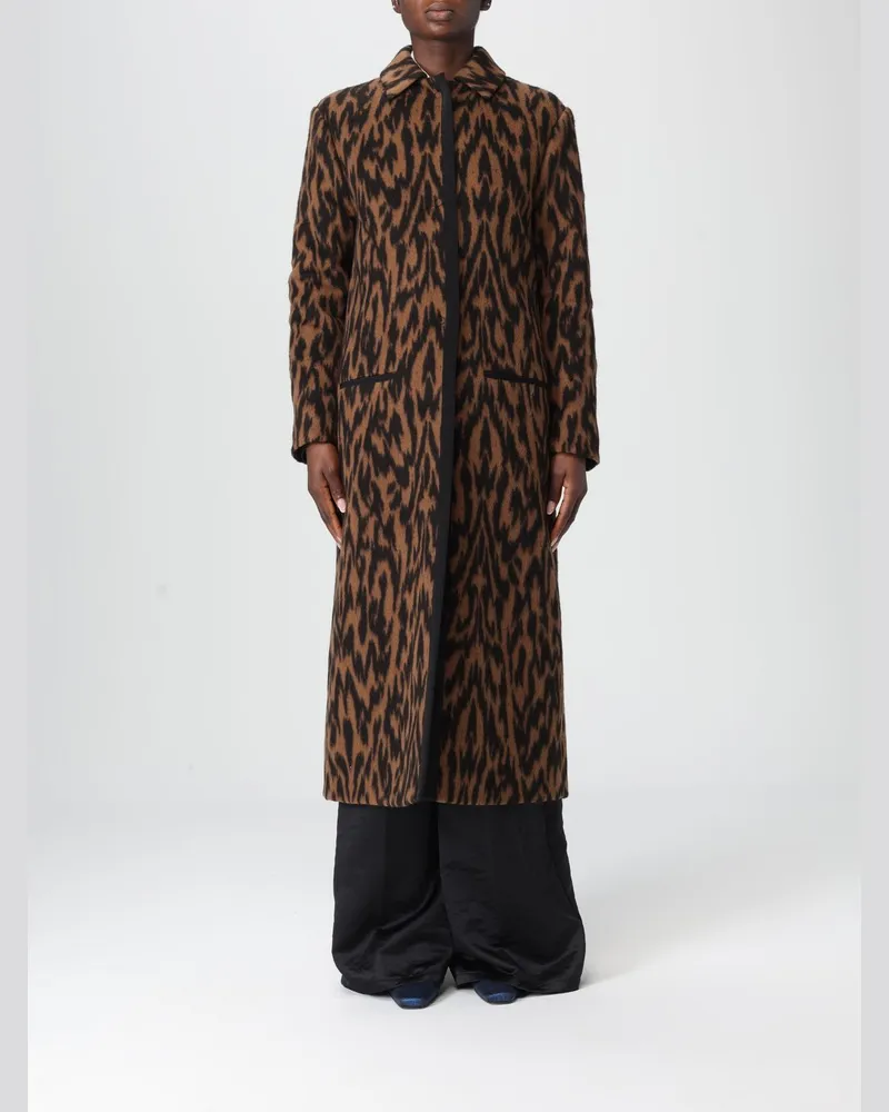 forte_forte Mantel damen Braun