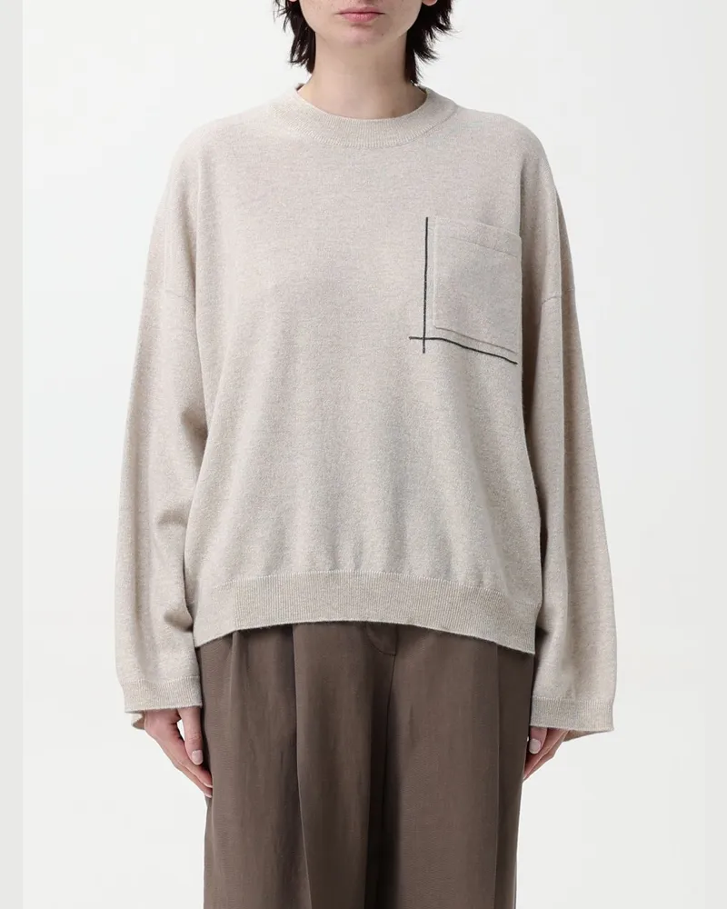 Brunello Cucinelli Pullover damen Beige