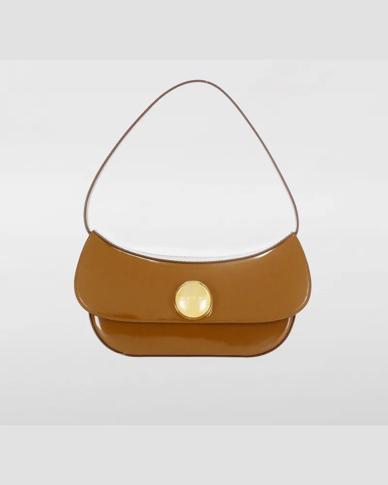 Marni Schultertasche damen Braun