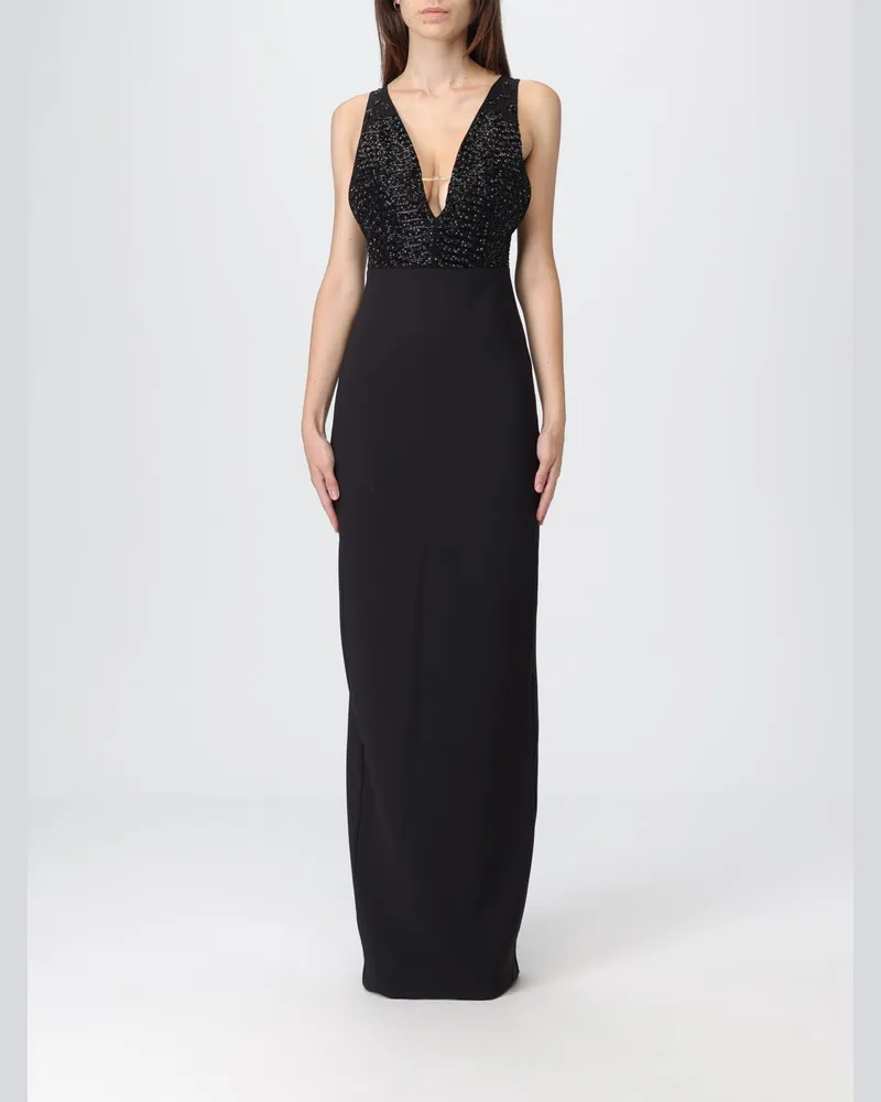 Elisabetta Franchi Kleider damen Schwarz