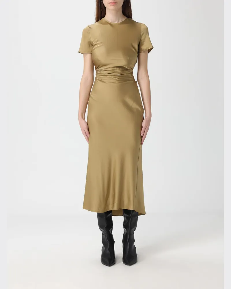 STAUD Kleid damen Beige
